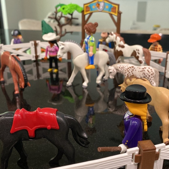 Playmobil Equestrian Horse Farm Paddock set with Lots of Extra Additional Pieces - Picture 5 of 13